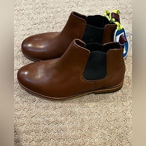 Baker by Ted Baker Boys Smart Chelsea Boots UK 2/ US 3/ EU 35 New